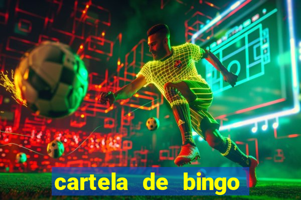 cartela de bingo 75 para imprimir